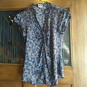 Express Design Studio silk blouse, sz XS